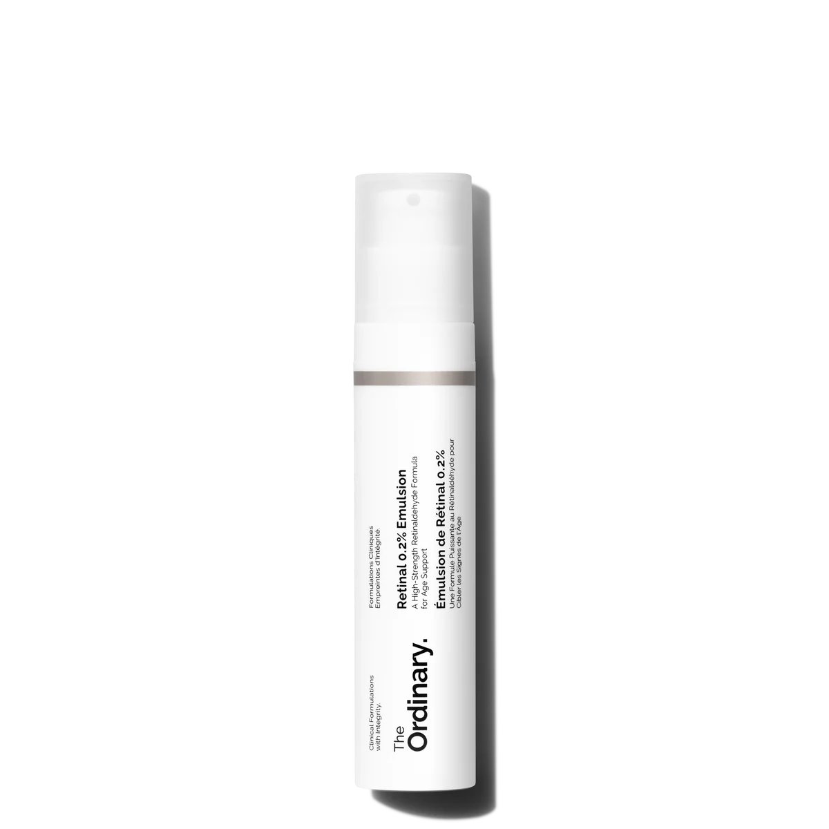 theOrdinary's tweet photo. Finally, for advanced users, Retinal 0.2% Emulsion. 

Our highest-strength retinoid formula with stabilized retinaldehyde for advanced age support, optimal for nighttime use.

No matter which retinoid you choose, always patch-test first and wear sunscreen daily. https://t.co/zWLSnw8BtS