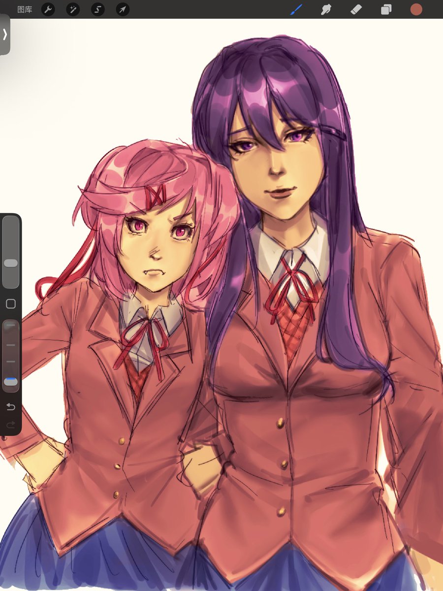 DukiMiller's tweet photo. #dokidokiliteratureclub https://t.co/0Us6UmQXcT