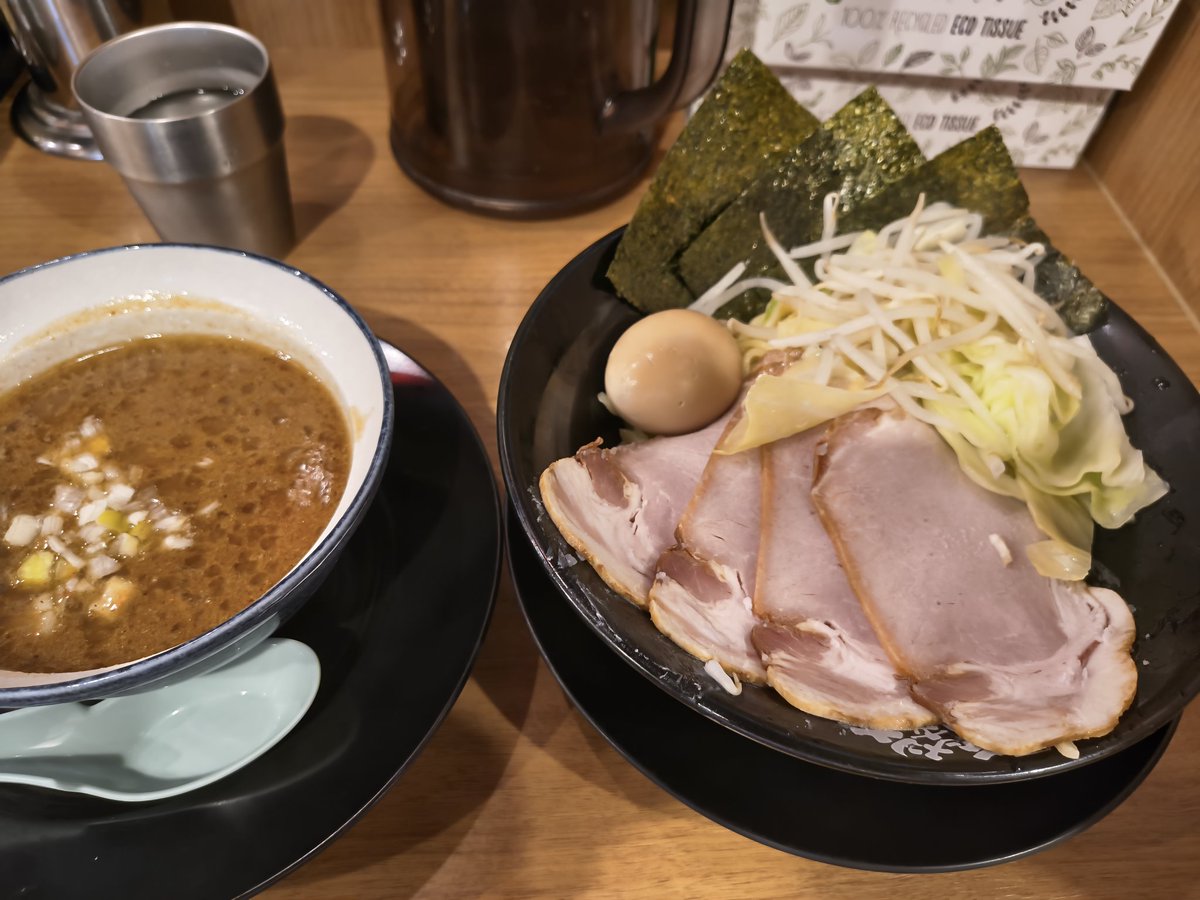 Reynard_M's tweet photo. つけ麺頼んだら、美味しかったでござる🐒 https://t.co/m6kVLeQWae
