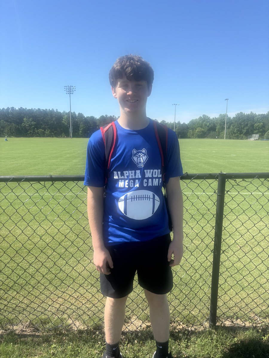 CoopWolffkicker's tweet photo. Had an okay showing for my first college camp @UWGFootball. Time to get back out there and focus on what I need to keep improving on! #cooperwolff #classof2030 #kicker #punter 

@UWGFootball 
@Carrollton_High 
@CarrolltonTroj1 
@KohlsKicking https://t.co/l97Dk1Lllp