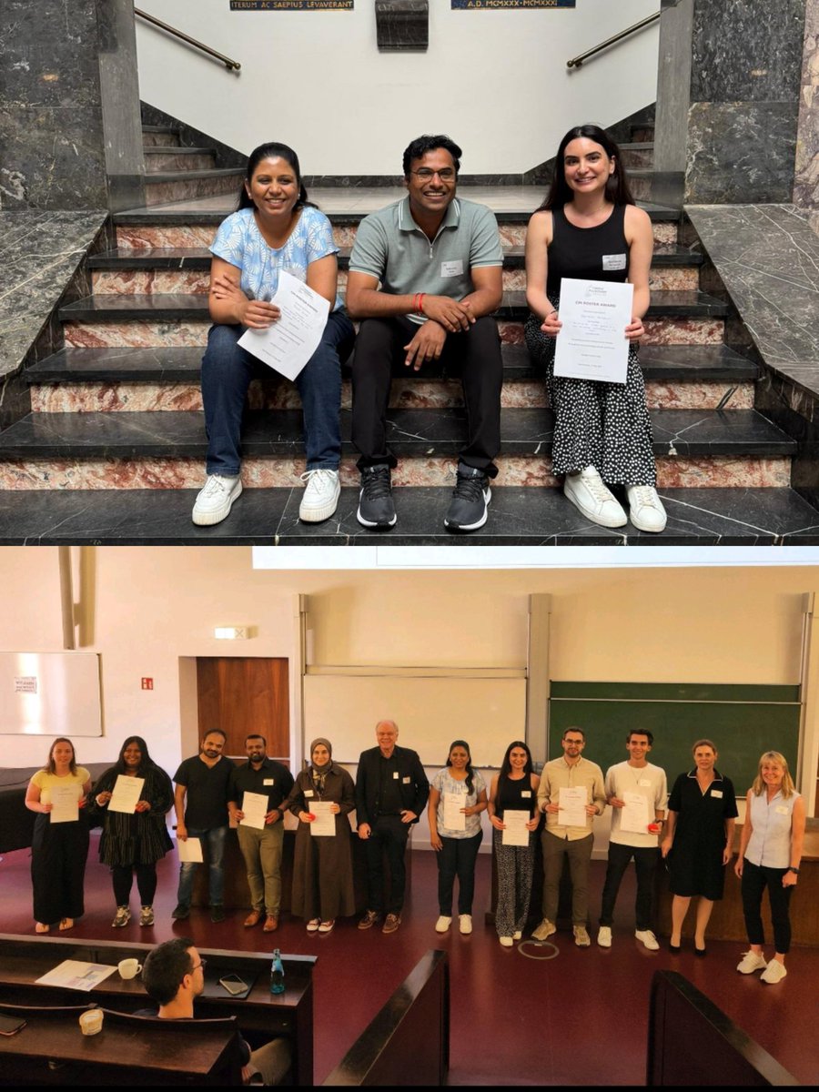 Savai_Lab's tweet photo. Congratulations to @SarodePoonam and @SBarboutsi for winning the poster prizes last week in the #CPI2.0 conference!! Very proud of your hard work! 🫁🧬🧫✨ https://t.co/dPtWU1B2ww