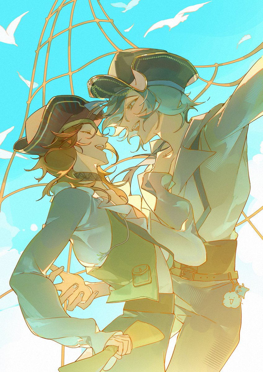 dwwc363503's tweet photo. 与海共舞🌊
简化了服设迅速画了一张😇
#NUcarnival https://t.co/TmTalcYFwz