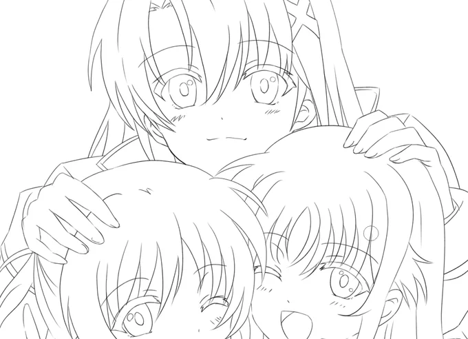 ペン入れ終了
QK 