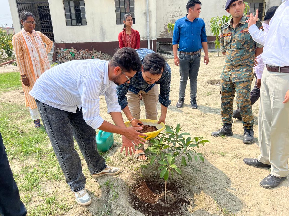 SCPS_Bihar's tweet photo. विश्व पर्यावरण दिवस के उपलक्ष्य में  पर्यवेक्षण गृह, बेतिया में वृक्षारोपण कार्यक्रम का आयोजन किया गया | https://t.co/TLOTAtPLvp