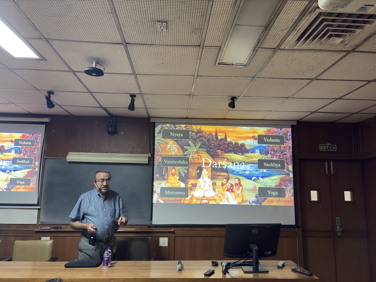 iuac_official's tweet photo. 📚 Inspiring Minds | https://t.co/iGkWB2GCyK. Summer Training Program 2026

A thought-provoking Special Lecture on “SHASTRA” was delivered by Prof. Raj Kapoor (Former Chair, Department of Medicine, University of Pittsburgh, USA), sharing profound insights on science, consciousness, meditation, and Vedic wisdom.

The session provided students with a unique perspective on the intersection of modern science and ancient knowledge, making it an enriching learning experience for all participants.