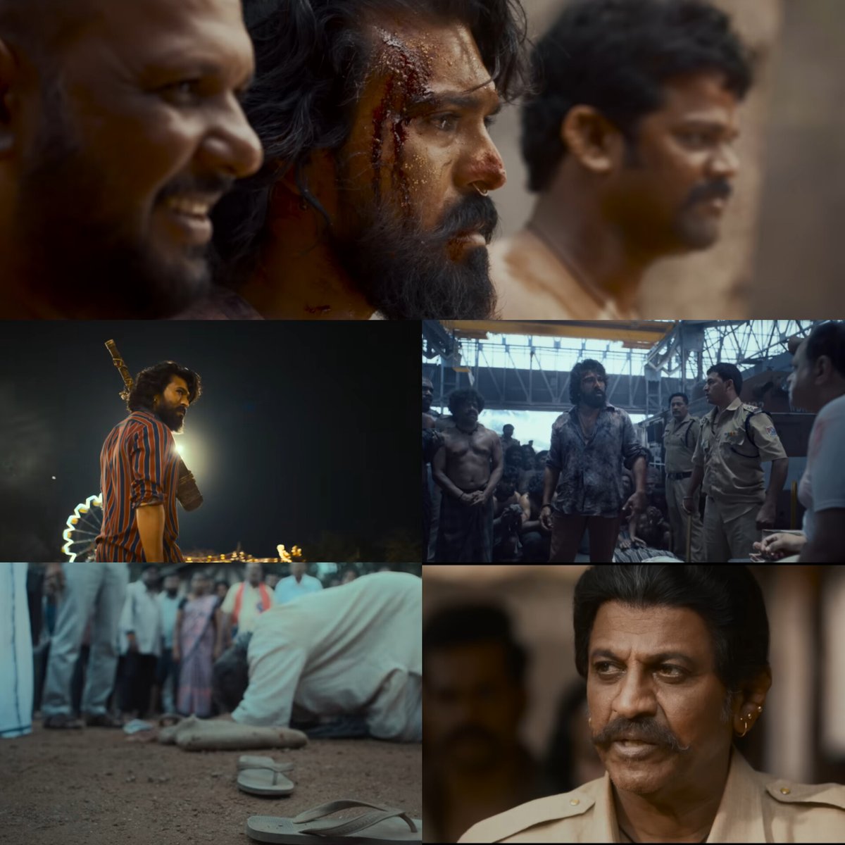 RajShekar4463's tweet photo. The way things led to the interval was the best part of the movie. The cricket sequence shot at night wasn't just about mass elevations but also had a theme to serve which recurs at various instances of the movie, (1/5) https://t.co/Xfy46DHW3Q