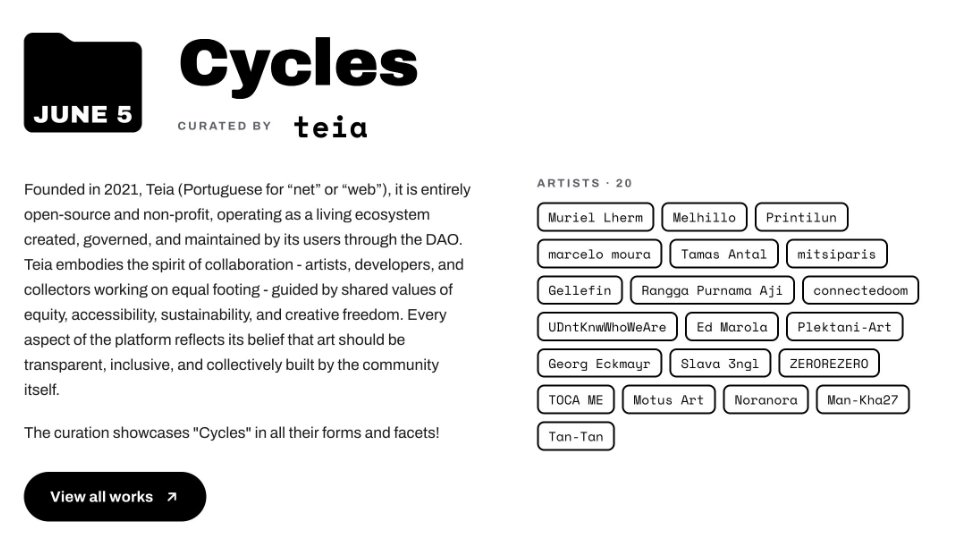 ManoelKhan's tweet photo. The moment a work is exhibited, it stops belonging to the artist alone. It becomes part of every gaze, every interpretation, every personal connection. That's the beauty of sharing the art with the world.

-RENOVO- is now in Lisbon.

@TeiaCommunity Exhibition #CyclesNFCLisbon @artontezos_ 
One edition of this work has already found its way into @ktorn 's collection. Thank you so much!
9/10 
Link in the comments.