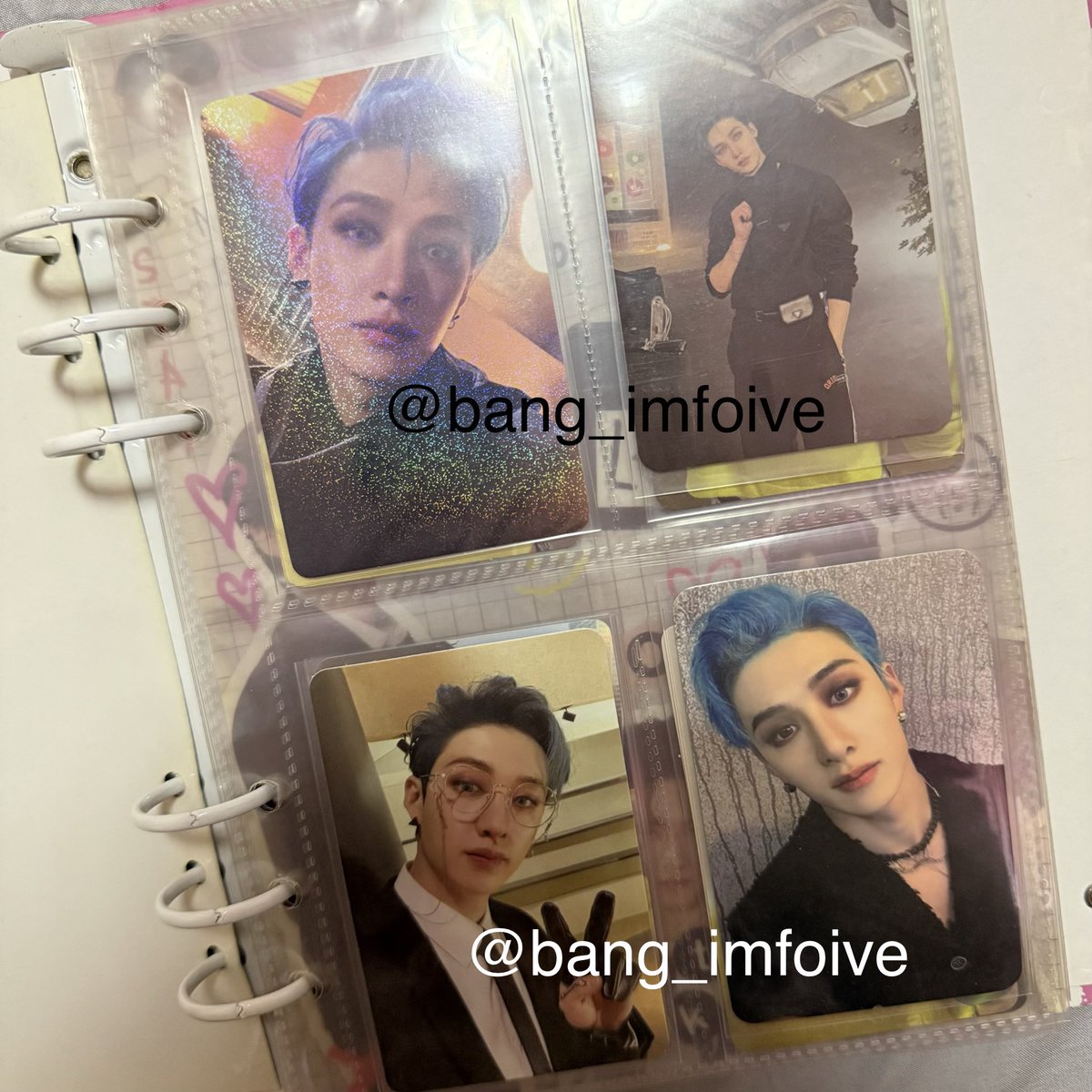 bang_imfoive's tweet photo. UPDATE:
❌ = SOLD

wts skz ph straykids pcs 
bangchan chan https://t.co/gIw3ad3S6N