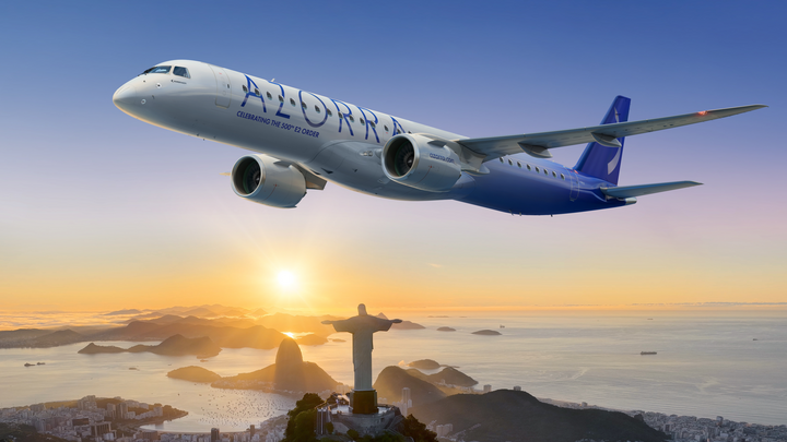 DefenseLrca's tweet photo. Com novo contrato da Azorra para até 30 jatos, Embraer supera 500 pedidos do E2
#Embraer #E195E2 #embj3 #Azorra
https://t.co/0auTkJHBzh https://t.co/zu5JQfrlVa
