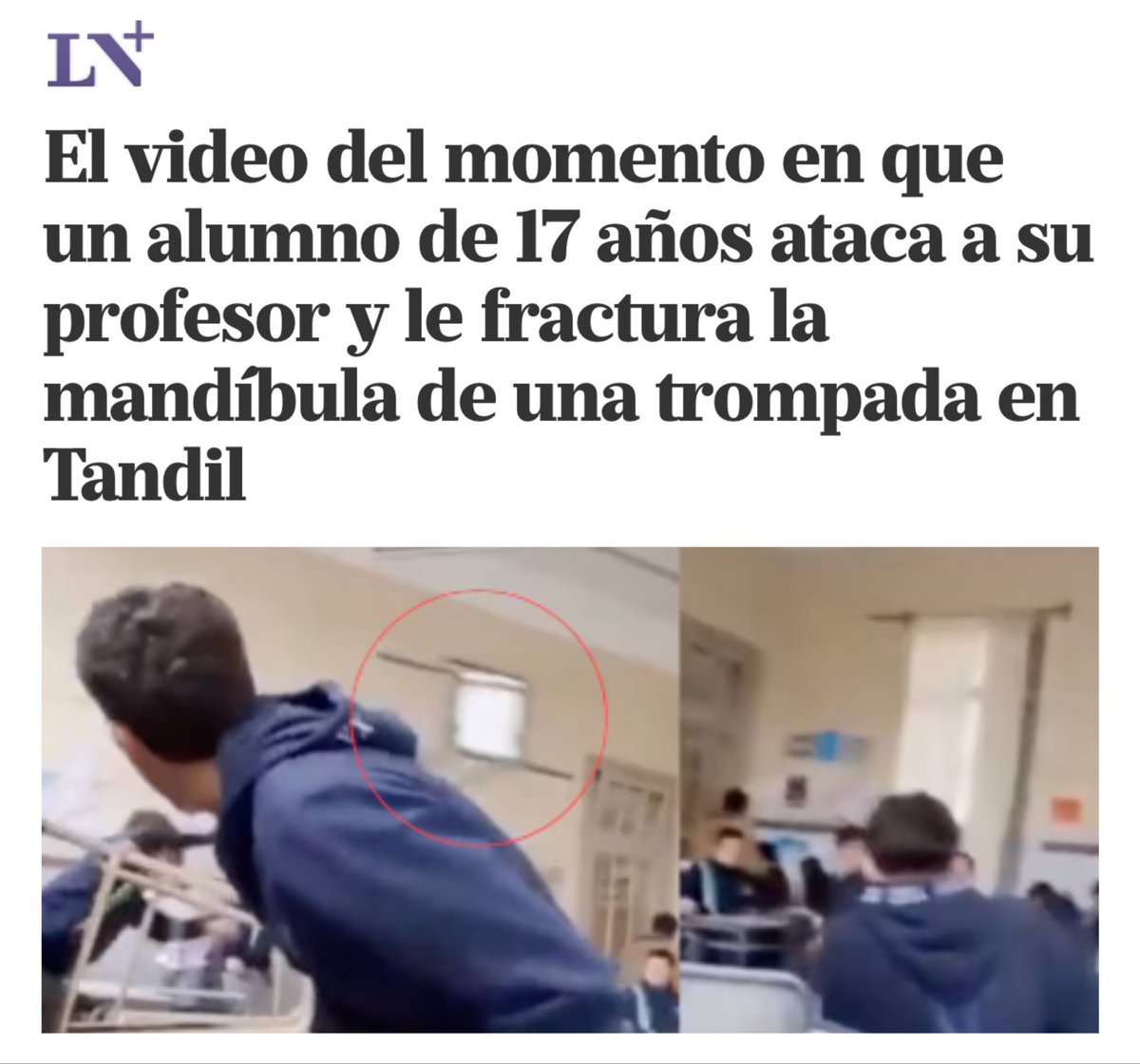 alefinocchiaro's tweet photo. SIN AUTORIDAD

La escuela donde los chicos no aprenden pero “militan sus derechos”.
La escuela que nos dejó el kirchnerismo.
La escuela de Ctera. https://t.co/auf1q0k1ep
