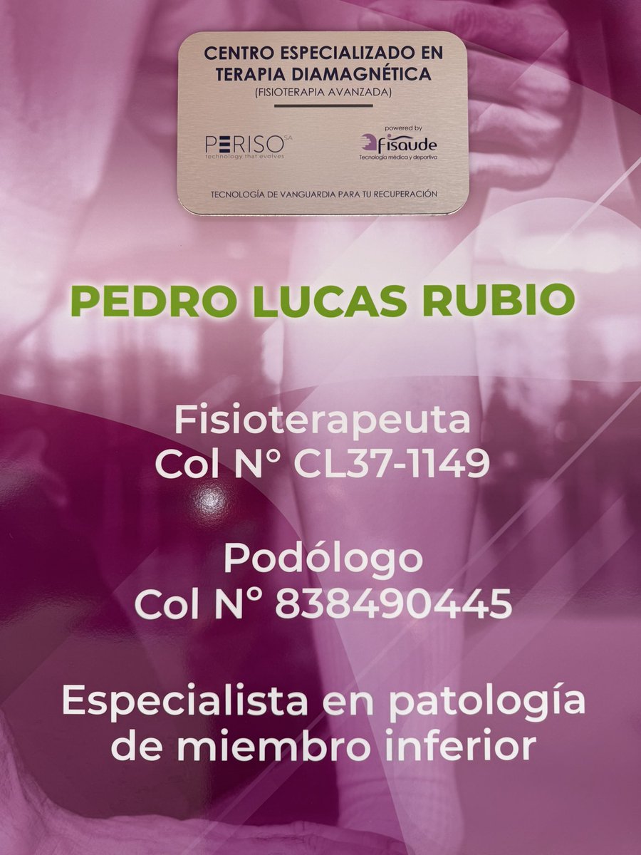 fisioreadapt's tweet photo. 🏅 Reconocimiento a FisioReadapt por su apuesta por la Bomba Diamagnética, una tecnología avanzada utilizada en recuperación funcional y deporte de alto nivel.
🚀 Muy pronto presentaremos nuevas novedades tecnológicas.
📍 Zamora
#FisioReadapt #Innovación #Fisioterapia https://t.co/N1fm7f85Cc