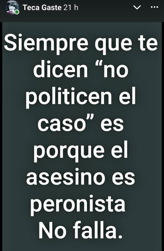 Ottaviani_Gatti's tweet photo. NO VOTEN ASESINOS EN EL 27 https://t.co/5OOezTv5GC