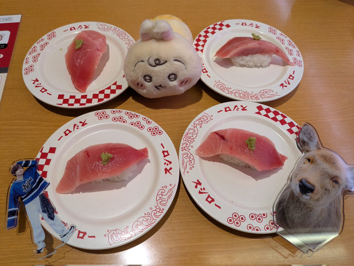 ToMoiSm555's tweet photo. まぐろ祭www
お腹いっぱい😆
友達も私も明日早いからさっさと食べて解散😌
同じ時間の新幹線らしいwww https://t.co/lVLS7A8KN5