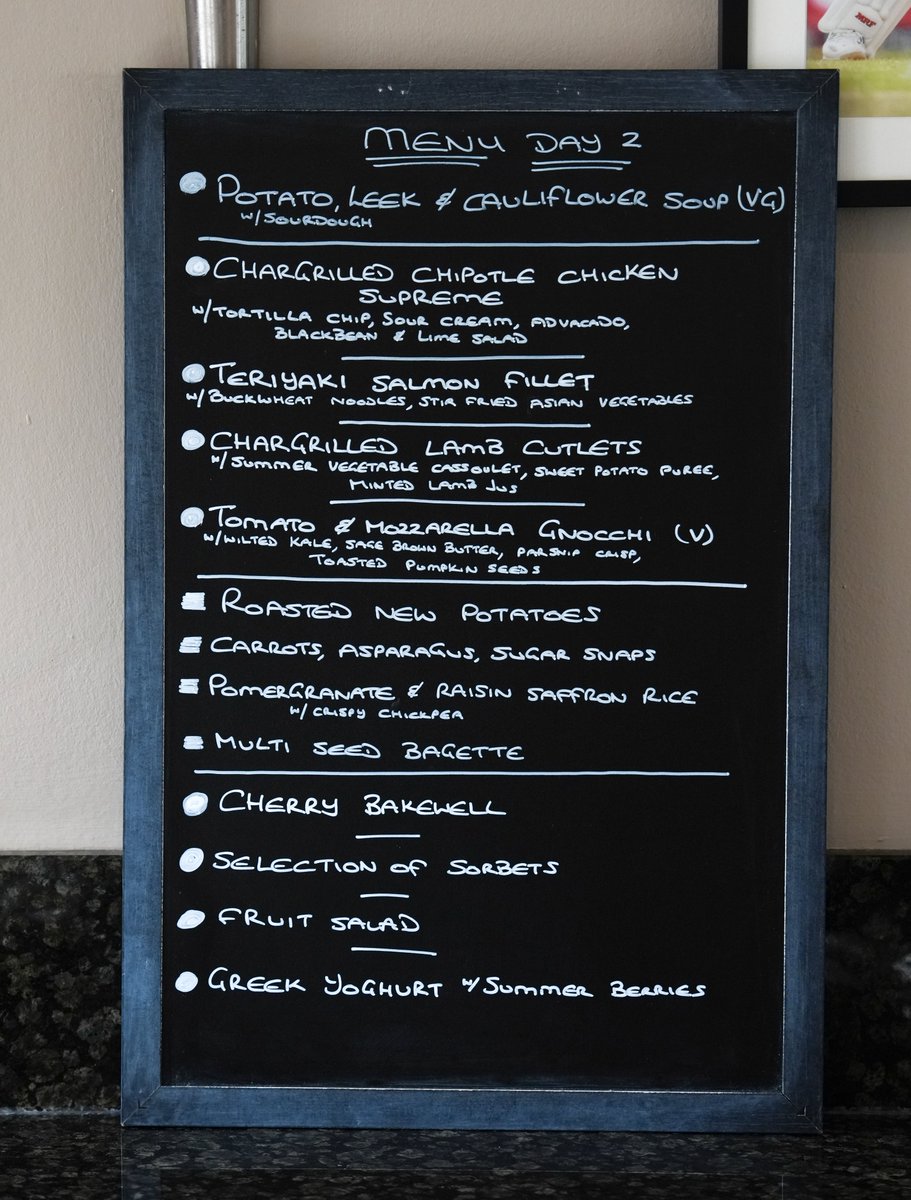 HomeOfCricket's tweet photo. Today's offering in the Players' Dining Room! https://t.co/5x0Gbqy0EY