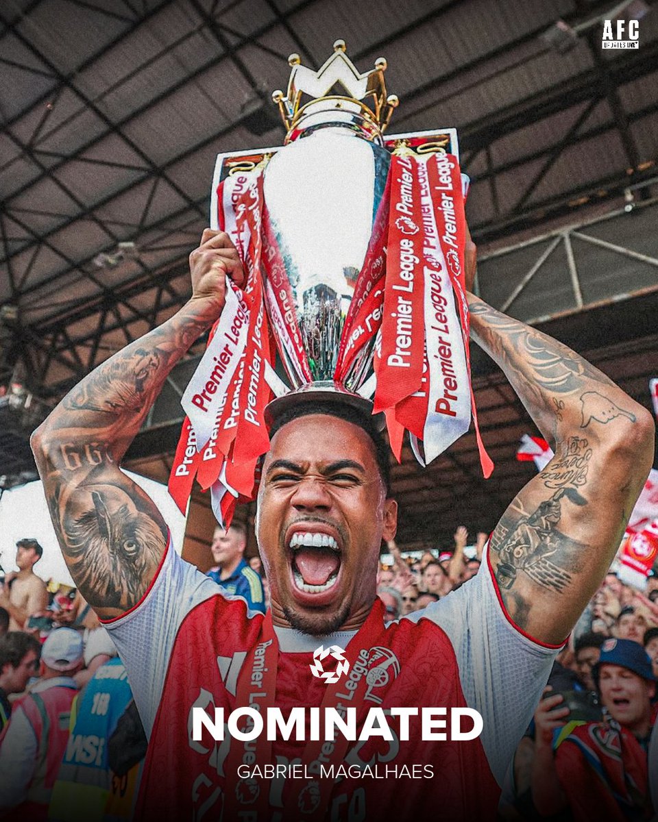 Afc_updateslive's tweet photo. Declan Rice, David Raya and Gabriel Magalhaes are nominees for the PFA Player of the Year award. 

The Arsenal are Represented 🔴

#afc https://t.co/VrkmlBJI91