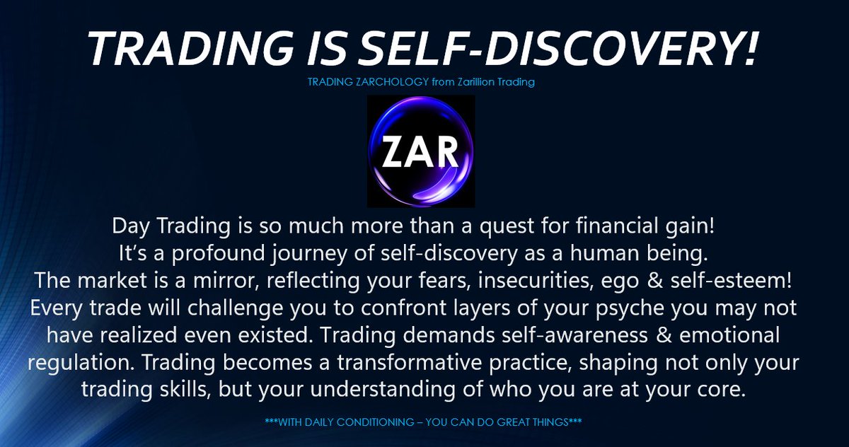 ZarillionTrades's tweet photo. 🔥TRADING ZARCHOLOGY!🔥

🎉TRADING IS SELF-DISCOVERY!🙏

✅With the right training, you can accomplish great things!💙

▶️Bio ▶️ Link ▶️Radical Change🔥 https://t.co/f2rwptHiTO