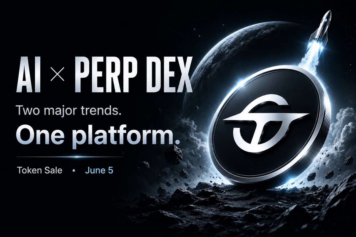 truetradingai's tweet photo. THE NEXT NARRATIVE

AI is transforming trading.
Perpetual DEXs are transforming finance.

TRUE brings both together.

June 5