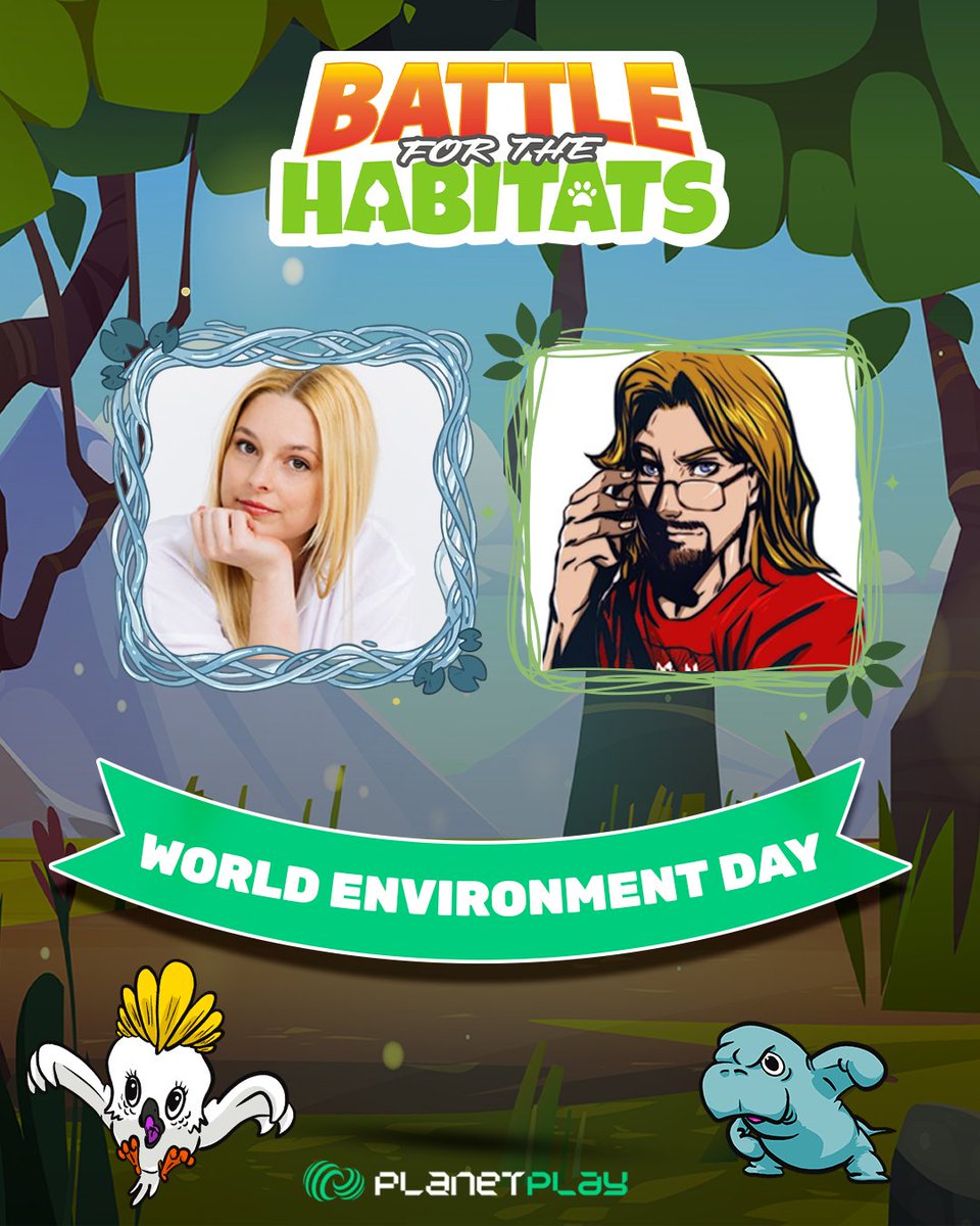 PlanetPlayGames's tweet photo. Happy World Environment Day - we did it!
Battle for the Habitats has brought players together to fight for Reef and Rainforest ๐๐ฟ
Thank you for playing, choosing, and showing up for something bigger.
Stay tuned to see the final results!
#BFTH #MakeGreenMoves https://t.co/nHO1KtQyp3