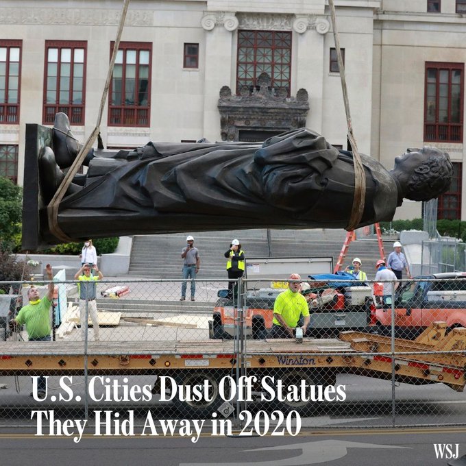 GlobalFocus24's tweet photo. 【纪念碑风波再起： statue wars 回潮】

- 六年前席卷的纪念碑事件再度升级，现转为恢复原状的行动
- 新一轮争议聚焦如何重新安置与纪念历史，公众意见两极化
- 专家呼吁在尊重历史与公共空间包容之间寻求平衡
- 事件影响地方政策制定与社区对话，或引发跨区域模仿效应
综合分析
- 影响：加剧公共记忆的政治化，促使地方政府加强对历史叙事与公共艺术的监管与对话机制
- 长远：可能推动相关法规修订、纪念物立法及博物馆教育策略的调整，提升社区参与度
- 风险：若沟通不足，易激化分歧，造成公共空间使用冲突与社会分裂

- 机遇：通过透明讨论与多方参与，推动更包容的历史叙述与公共艺术实践