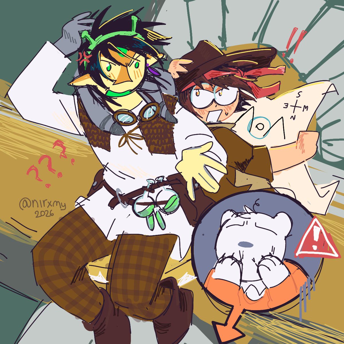 Nirxmy's tweet photo. East está... dónde???  

#Estupiduo #qsmp2 #juanguarnizofanart #foolishfanart https://t.co/9OgiOoA9Lx