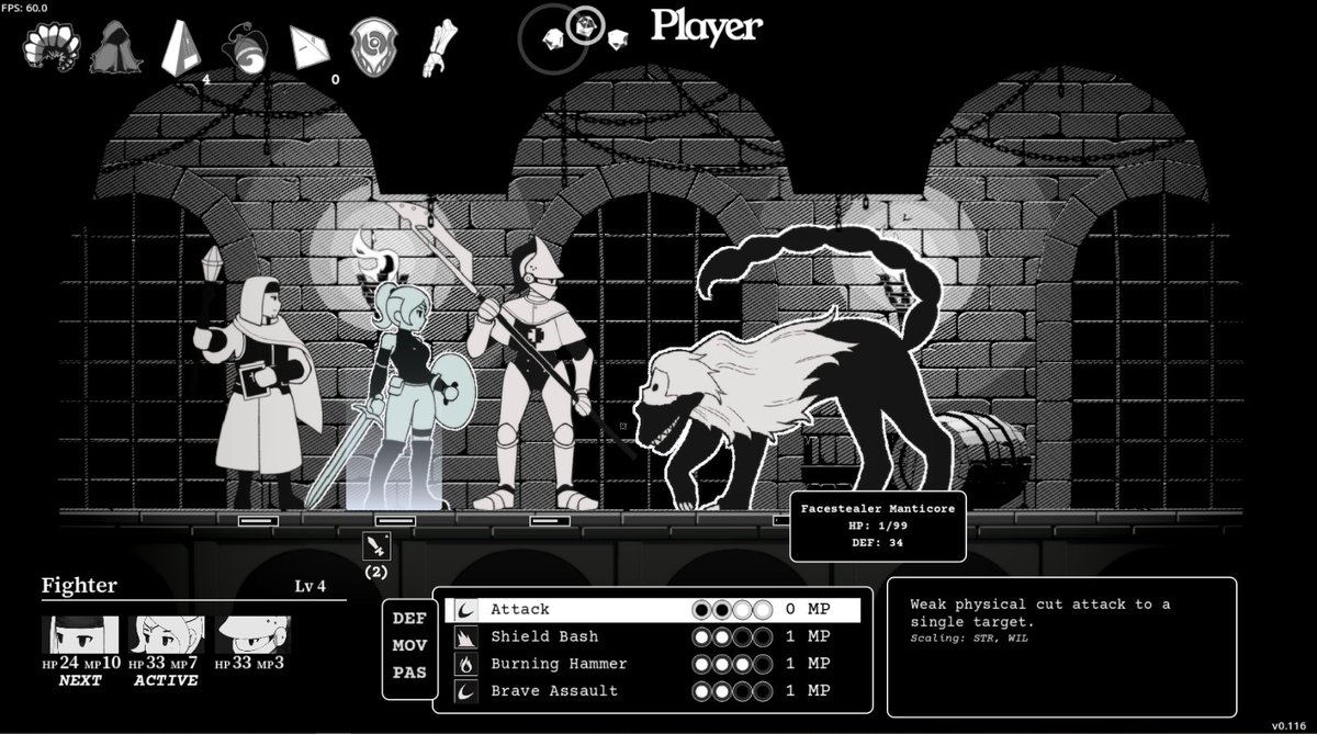 AntangSoftware's tweet photo. Perish Parade! #PitchYaGame
🏃 Roguelite dungeon crawler
⚔️ Press Turn combat system
🎲 Exploration inspired by SQEX's Dungeon Encounters and Etrian Odyssey
🖊️ Completely hand-drawn art style
💥 Combine relics and character passives to unlock deadly synergies
Wishlist on Steam! https://t.co/nfakp2zCsv