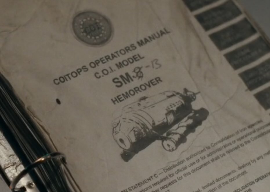 brknbnes4u's tweet photo. ava asking how simon knew what the sm-8 was as if this wasn’t written in the manual they gave him https://t.co/UbxPaNQySS