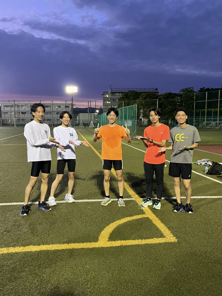 kutf_long's tweet photo. 【伊勢予選カウントダウン】

本日は院生さんと……

「あと2日」

#全日本大学駅伝
#伊勢で決まる日本一 https://t.co/DRfGJSEtkF