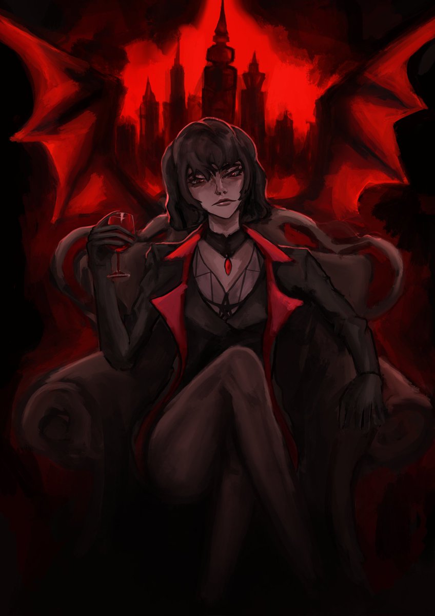 Minor1ch_'s tweet photo. "Soon, I will be Viscount of New York."
Final version
#deadlock #mina #vampire https://t.co/X4i2lp6lgJ