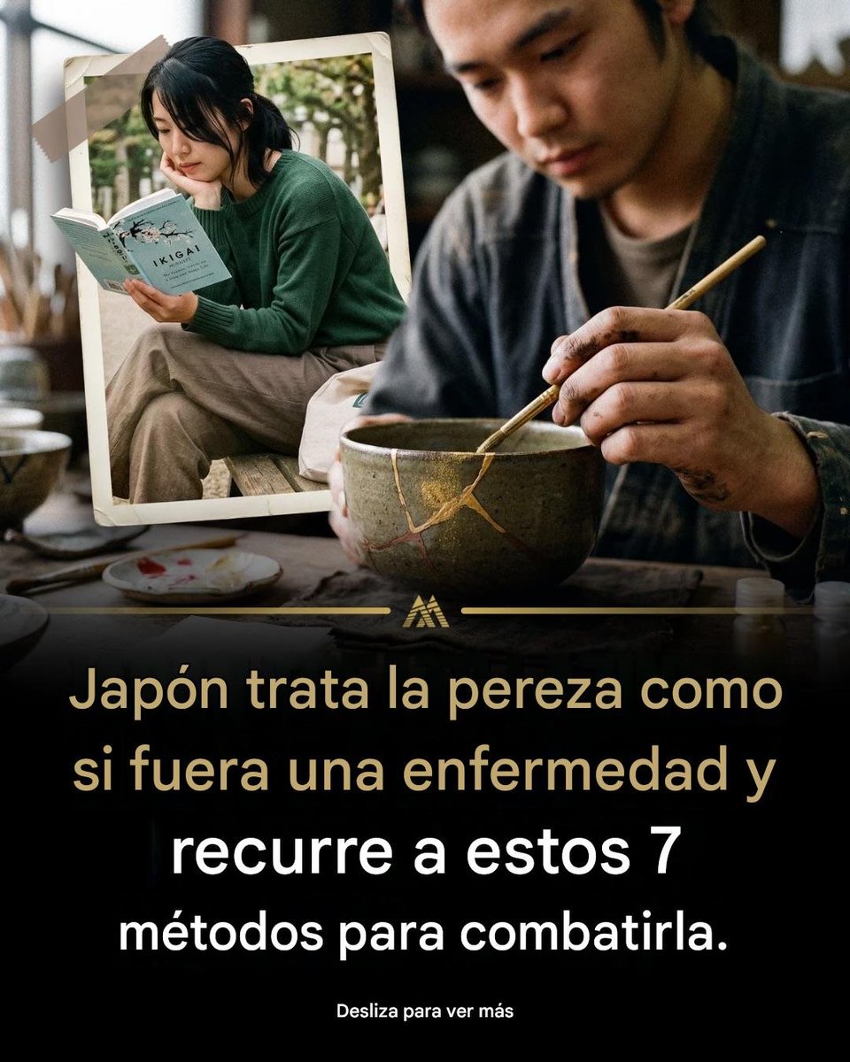 TraderPaciente's tweet photo. Japón trata la pereza como si fuera una enfermedad y recurre a estos 7 métodos para combatirla.

- Hilo - https://t.co/oBAqj8Kdt5