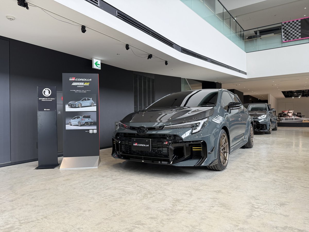 HAKONE_SP_ISF's tweet photo. #GRMNカローラ 
#GRカローラ
#GRカローラRR 
#GRMNCorolla 
#GRCorollaRR
@TOYOTA_GR 
@fswpress 
@FMM_PR 
実車見てきたPart2 https://t.co/Ew3jjABA4j