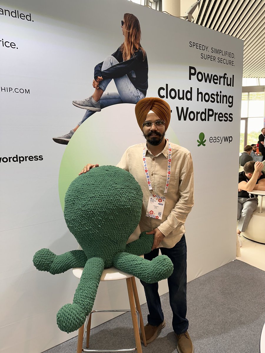 isimrandeep's tweet photo. With easywp octopus by @Namecheap at #WCEU #EASYWPCAMP https://t.co/rHbaLZnFS1