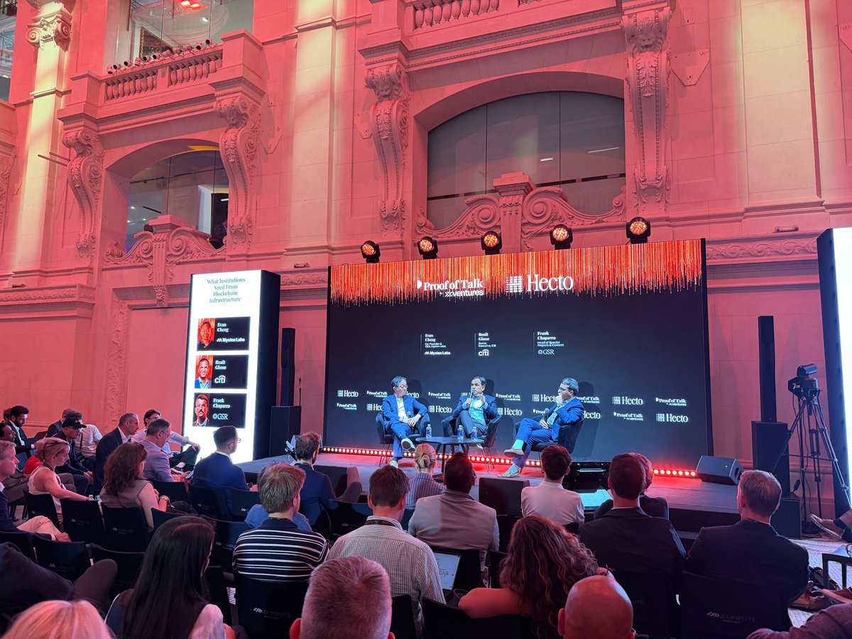 redstone_defi's tweet photo. Great conversations at the RWA roundtable @proofoftalk earlier this week.

RWAs are landing onchain fast. The harder question is getting them into DeFi as productive collateral.

Thanks to everyone who joined @MarcinRedStone in Paris. https://t.co/mzO0FjzQ6o