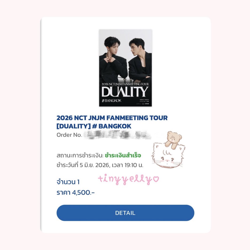 tinyyelly's tweet photo. ป๋มได้แย้วคับบบ ฮือ ๆๆๆ กดได้เองตั้งแต่ 50 วิแรกก ฟินอะ เจอกานน้า 🐶🐰ㅠㅠㅠㅠ ♡♡

#NCTJNJM_FANMEETING_TOUR https://t.co/3ngHErtD6w