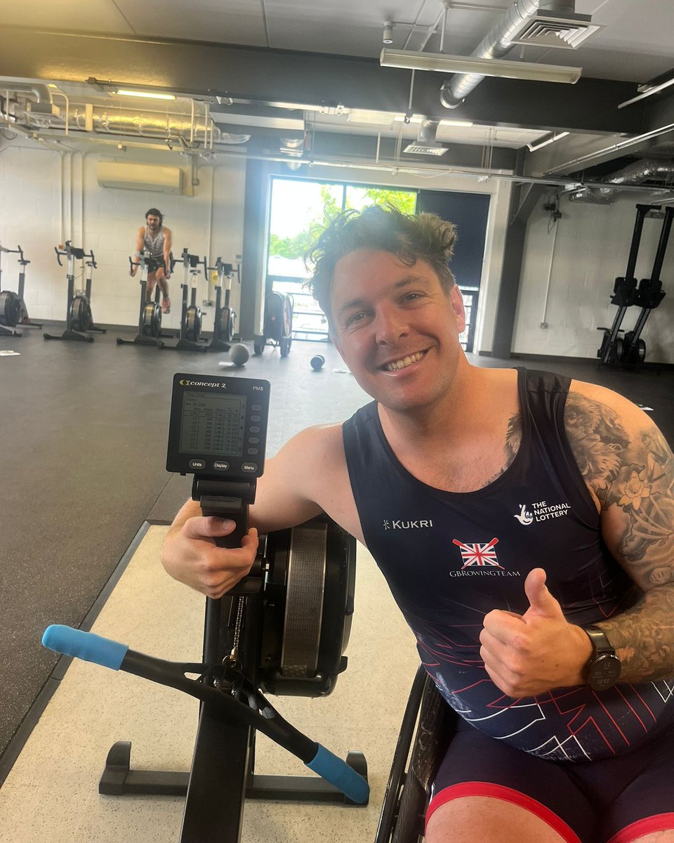 BritishRowing's tweet photo. 🚨World Record Alert🚨 

Reigning European, World, and Paralympic Champion @benjaminpritch1 has just broken his own PR1 2000m World Record 🔥 

His time of 6:56.7 knocks more than four seconds off his previous record 💥 

https://t.co/1zDrRzo8dU https://t.co/j7uW70f9nl