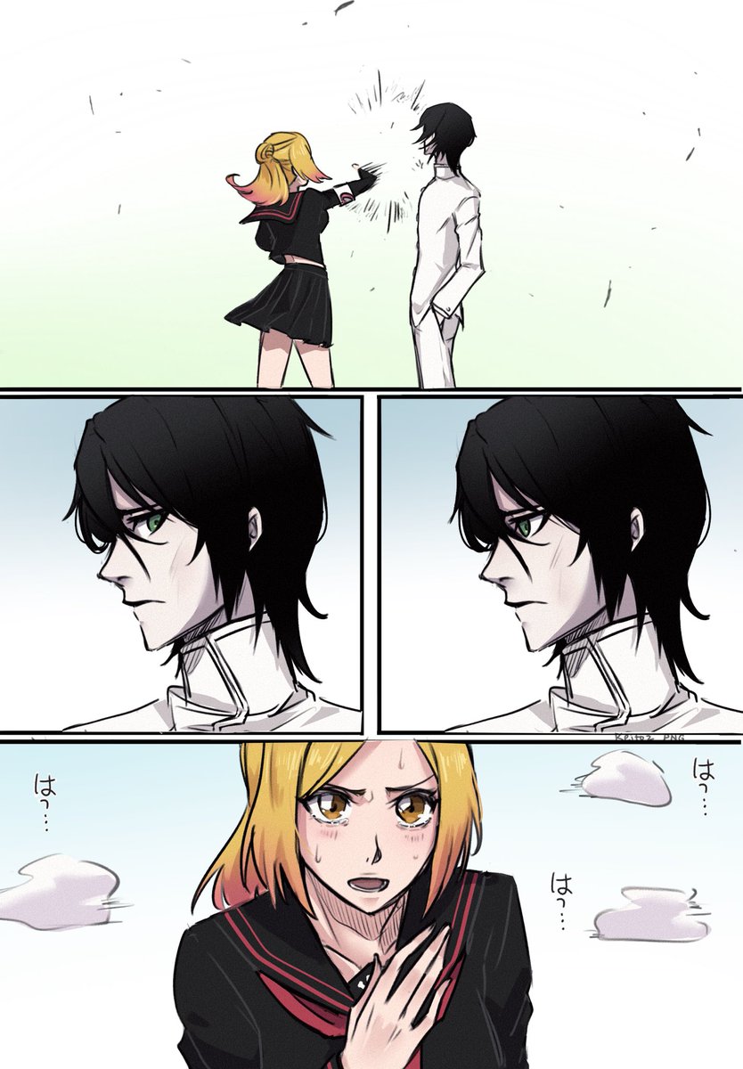 keitoz_png's tweet photo. Uruka tried to trick Orihime into redeeming his expired coupons 🍞🥯
#BLEACH #dbmf https://t.co/dTIKdhtLDC