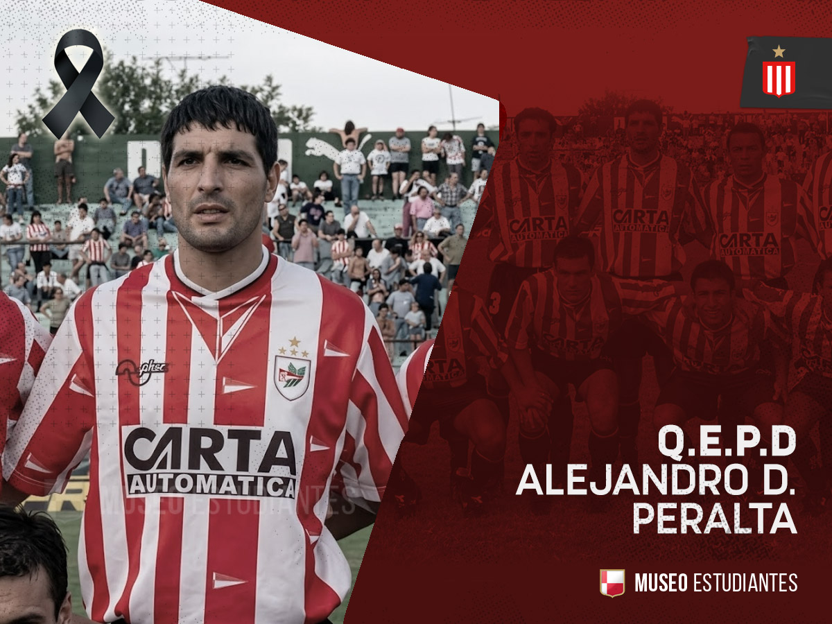 EdelpMuseo's tweet photo. Con profundo pesar, despedimos a Alejandro D. Peralta quien falleciera a sus 53 años. El "Chungui", vistió la albirroja en 19P y convirtió 1 gol.

Desde el Club @EdelpOficial  enviamos un fuerte abrazo a sus familiares y amigos.

#QEPD #EDLP #MuseoEstudiantes

MUSEO EDLP https://t.co/tPPFYhpILp