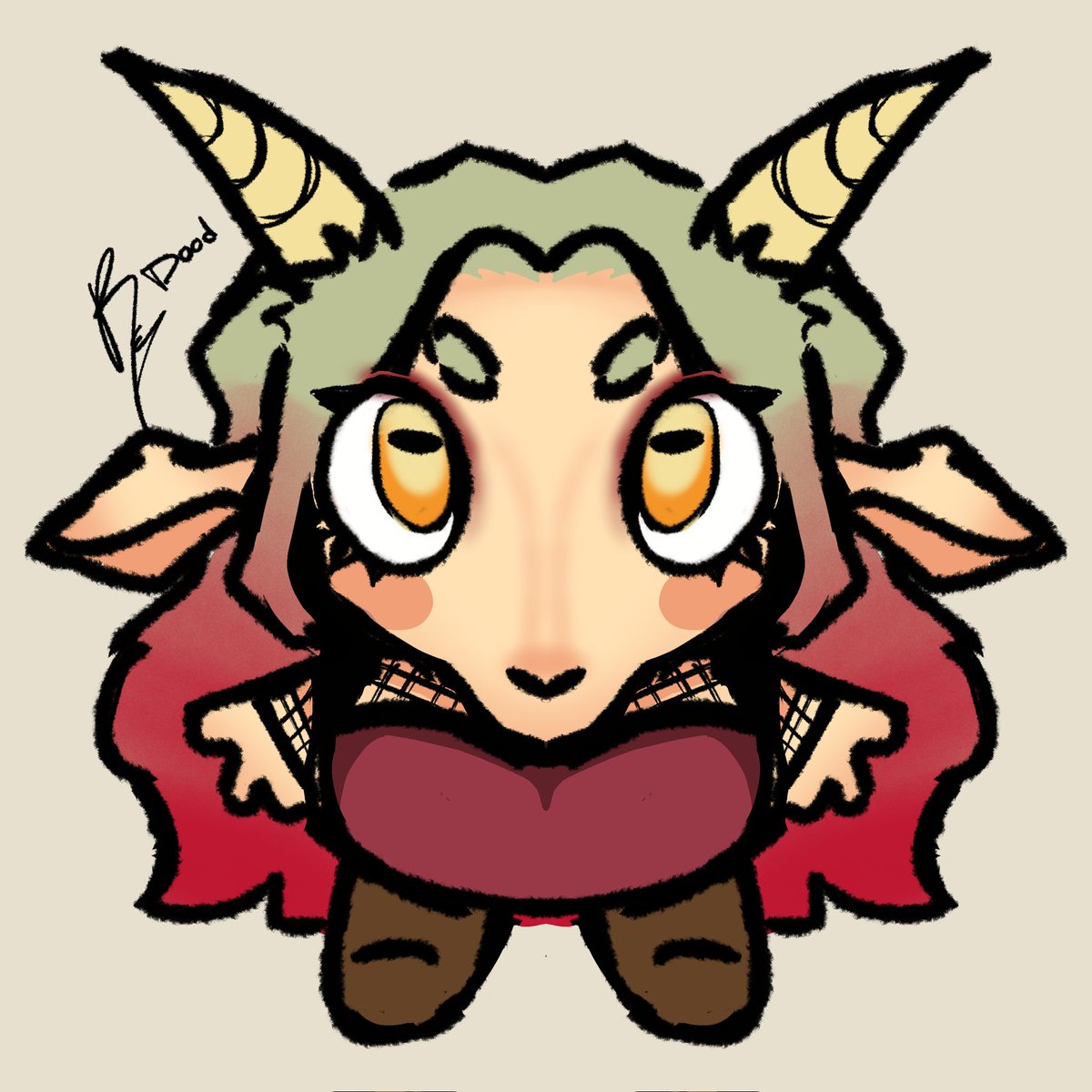 Hey_Reddu's tweet photo. Huh, I'm  if I have announced it here- 🌿MOOTS, FRIENDS FOLLOWERS! If youd like to join my discord server, send me a DM! I wanna keep growing my community so why not start there~🐐

You get to see my art first, wips, I'm definitely more active through discord and such. https://t.co/eMqE3Y17FB