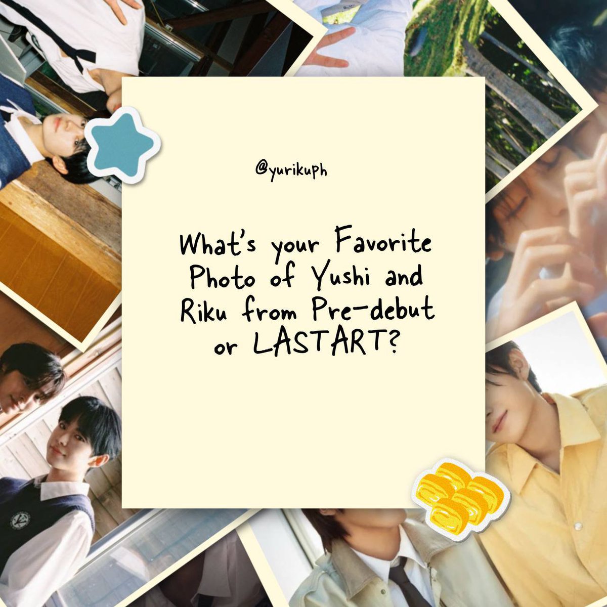 yurikuph's tweet photo. HAPPY FRIDAY, YURIKUISTS!!🐈🐈‍⬛

Our weekly activity starts now!🥳

With that being said, help us in compiling pre-debut, and LASTART YURIKU photos saved in your gallery!!🖼️📸

Comment below, let's see your collections!!😉✨

#YUSHI #RIKU #YURIKU #FlavorOfMemory https://t.co/Dmf6b3BKeA