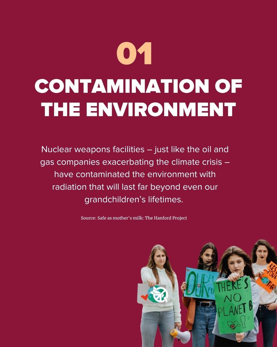 nuclearban's tweet photo. On #WorldEnviromentDay, here is a reminder that nuclear weapons harm our natural ecosystems and more. 

Learn more in the slides below and share with someone who might not know. 

#NuclearBan https://t.co/2u1mfB4P7o