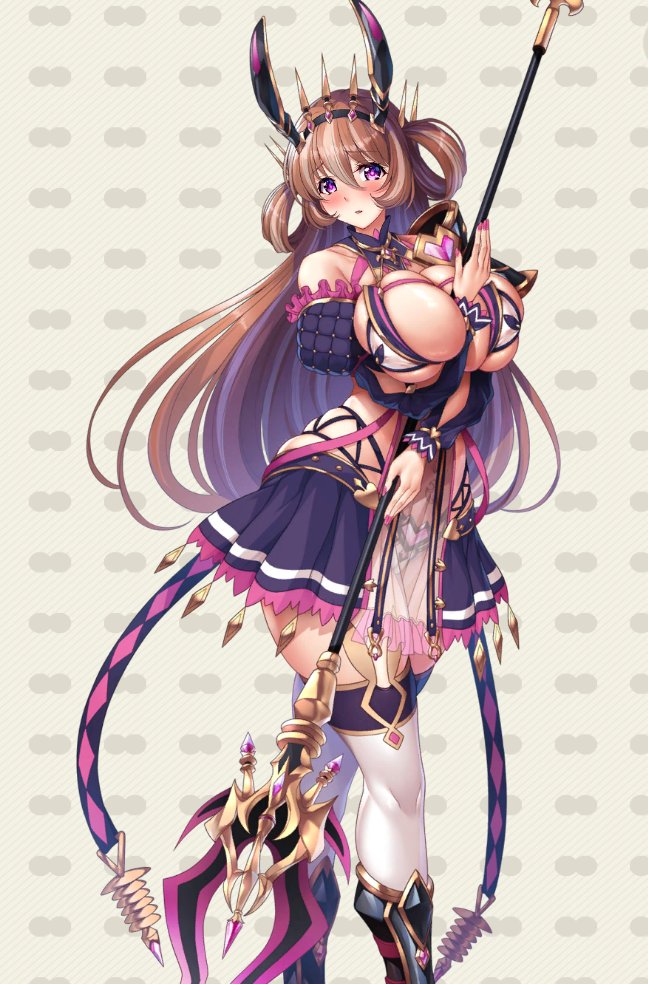 SakuyaDeresute's tweet photo. テレシアのビジュが好きでこのゲームはじめました！
#巨乳ファンタジーバースト https://t.co/KR63ecm0f3