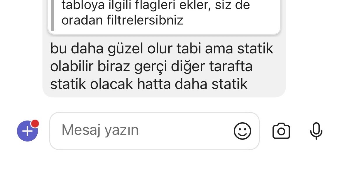 formulaepisode's tweet photo. aldığım en tuhaf mesajlarda bugün:
"hatta daha statik" https://t.co/2GewYOEFNN