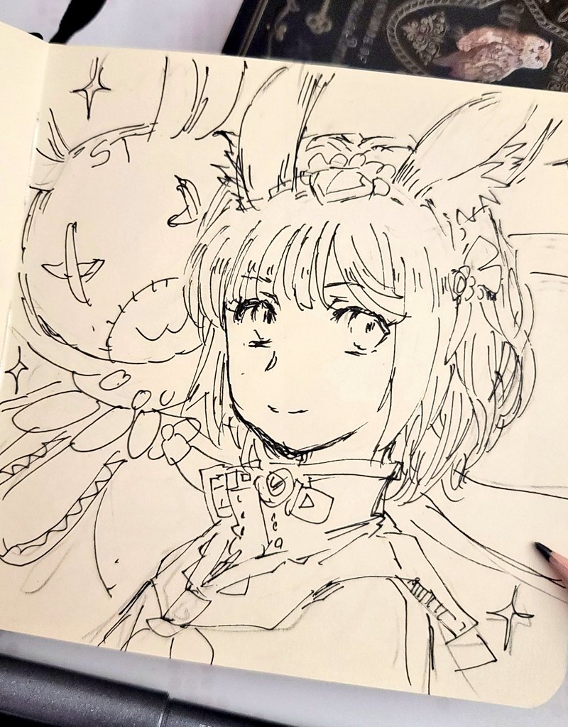 Rkgk
なんとなく描いたスケッチ。
後で色塗りたい 