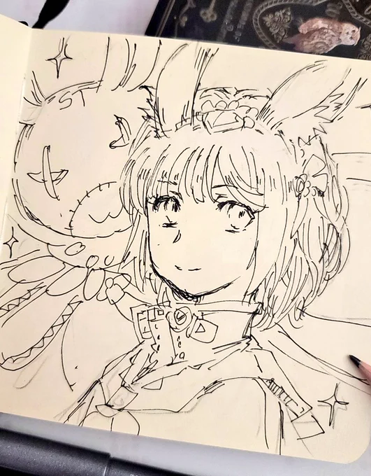 Rkgk
なんとなく描いたスケッチ。
後で色塗りたい 
