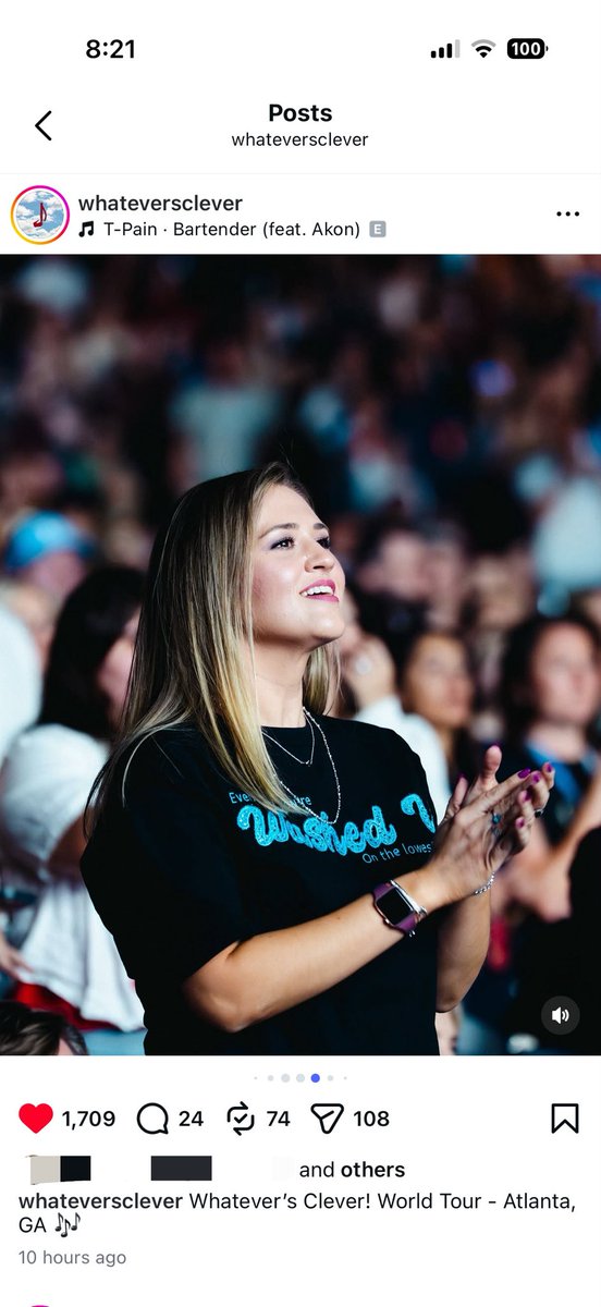 HeyItsMayBug's tweet photo. OMG! 🤩 Thank you @charlieputh and #WhateversCleverWorldTour for a great night in ATL (and for liking my shirt)!!! 🥹🫶🏻 I had THEE best time!! https://t.co/kV1Oys8GTl
