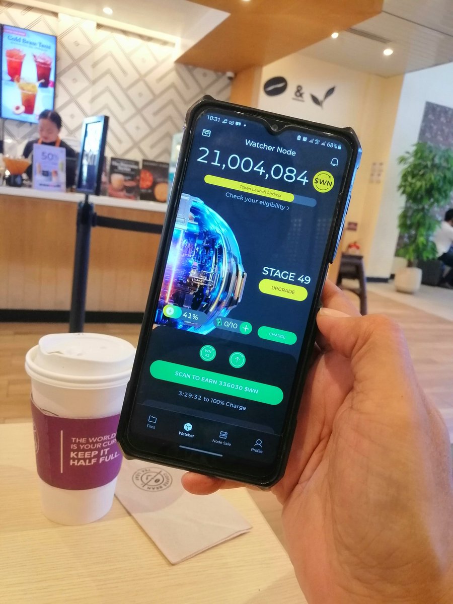 Aponizuma's tweet photo. Watcher's Node at CBTL - Vermosa @DeNetPro #WatchersEverywhere https://t.co/7swYoENkWc