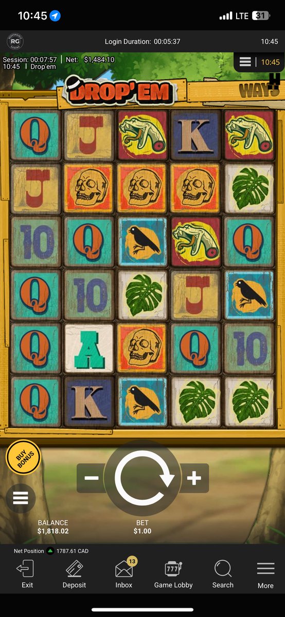 SlimanGaming's tweet photo. Wish I was recording for this one;
Drop’EM $1500.00 = 1500X
We eating 😈⛳️🏌🏼‍♂️ https://t.co/eUMjXybVpv