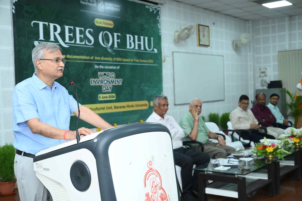 bhupro's tweet photo. #WorldEnviorenmentDay special!
The #BanarasHinduUniversity campus houses 50,225 trees belonging to 158 species and 50 families as per the comprehensive Tree Census conducted by the university across the campus.
#BHU #BHUCampus #TreeCensus #GreenCampus #EnvironmentDay https://t.co/lOggFDrSIQ