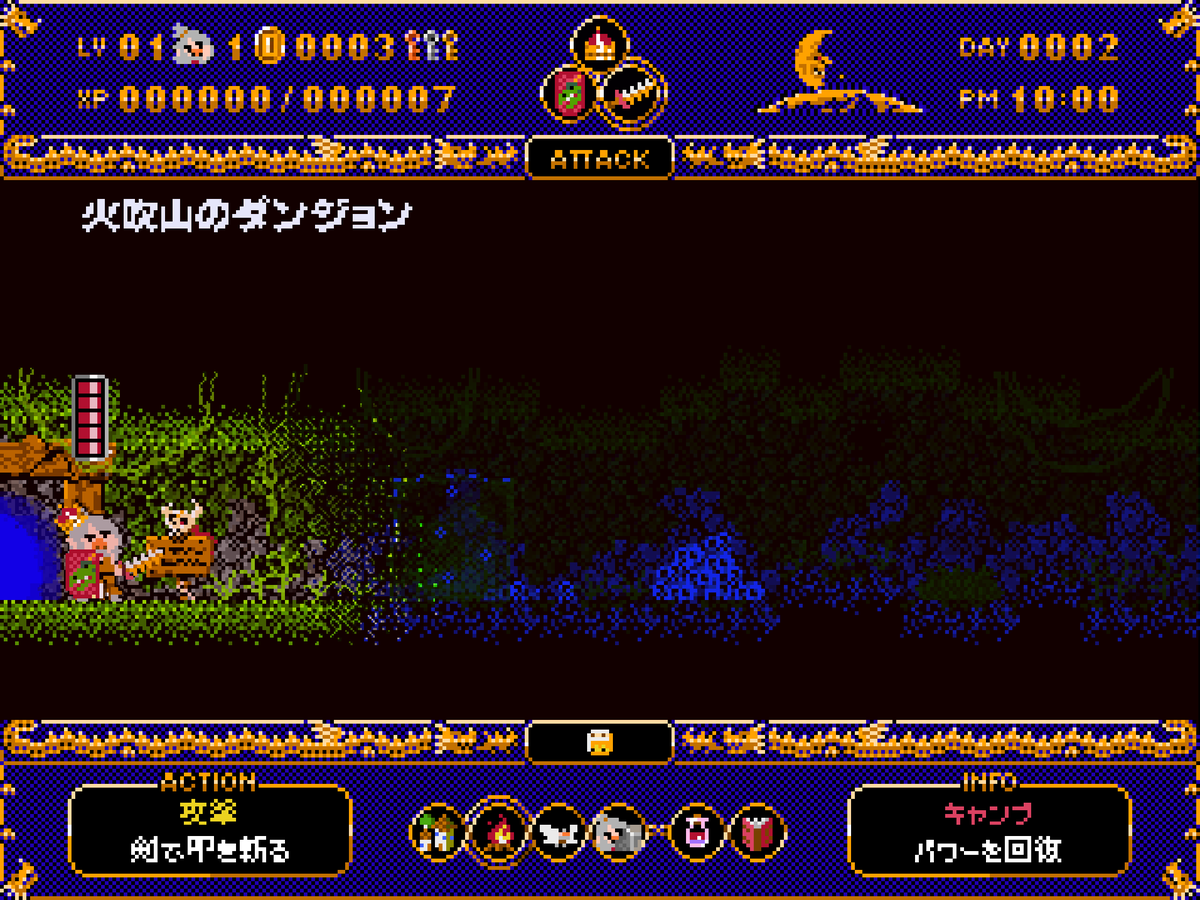 monstandcreat's tweet photo. #ゲーム制作 703

6:4で行くことに決めたので二日前に時を戻しました。
ついでに画面フレームのドラゴンを綺麗に作り直しました。

今後について：
目標ができたので、それに向けて更に一年間かけてゲーム制作していきます。

#ゲーム開発 #gamedev #indiedev #indiegame https://t.co/VvU5Wefxco