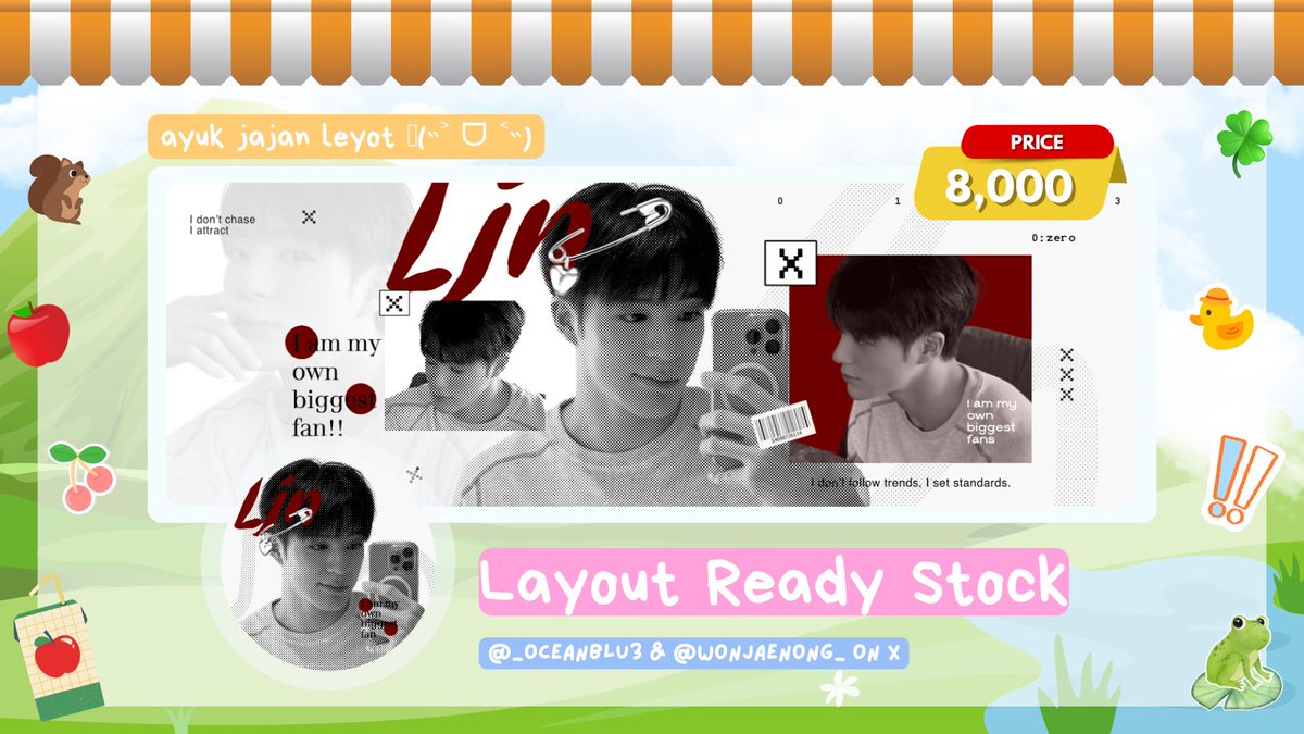 clearlyou_'s tweet photo. bantu rt, &amp; like? timakaci!🐶

aku ada ready layout "jeno insta update" nih.
prici di gambar, free retext, qris only.🚂

#bealanja ㅡ 🌱 https://t.co/mndLwoAl1C