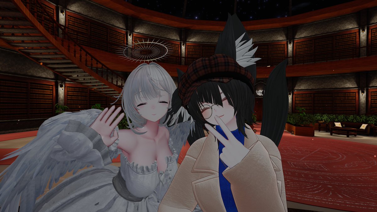 aiyahukami_VR's tweet photo. そういえば、先月末の土曜日に、
しれっと参加させていただいておりました。
いままでと全然違う姿ですが、よろしくお願いいたします。

一体、どんな天使なんでしょうねえ……
#ABL_VRC https://t.co/gQUXd23vxK